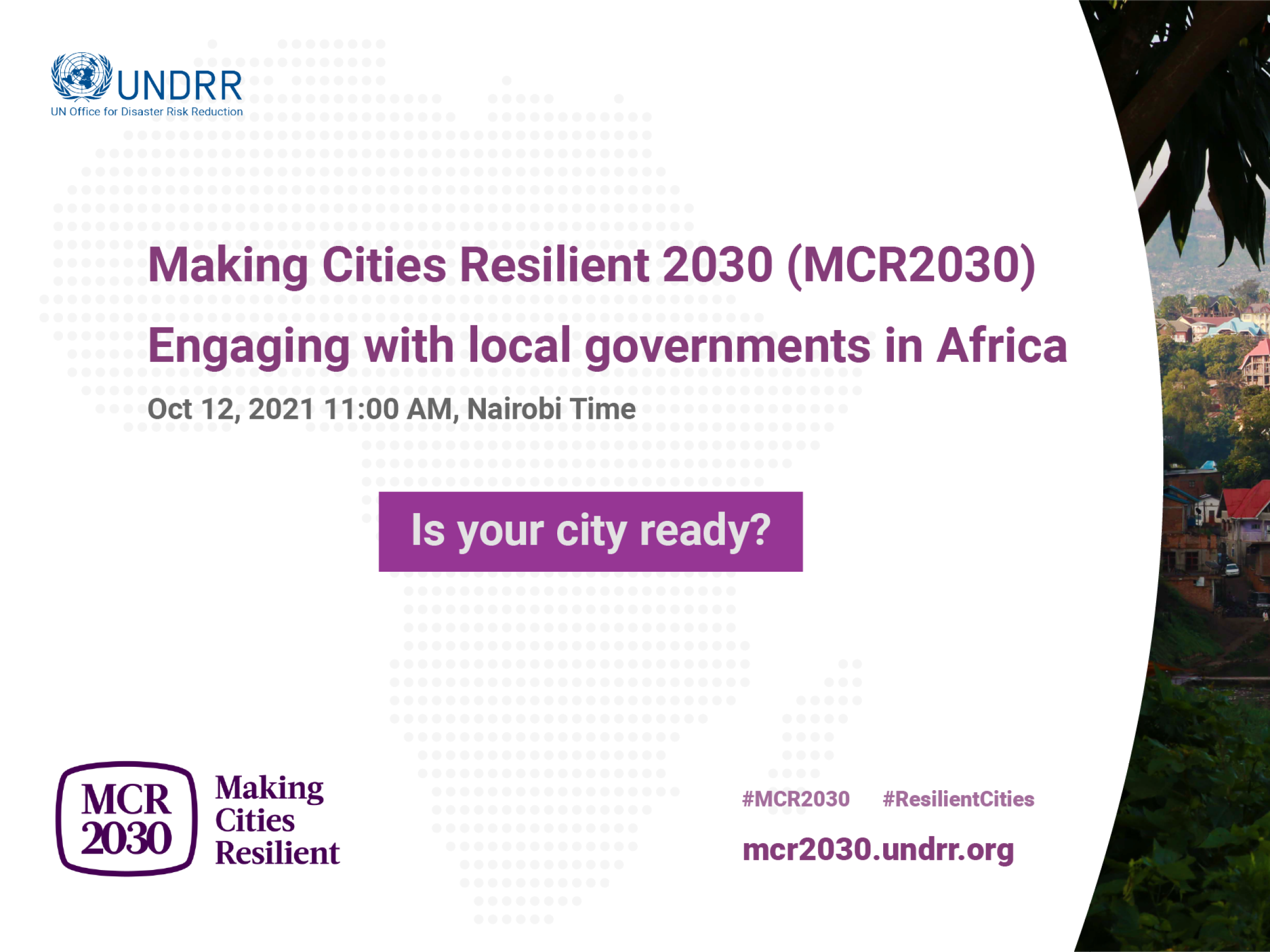 Make Cities Resilient 2030