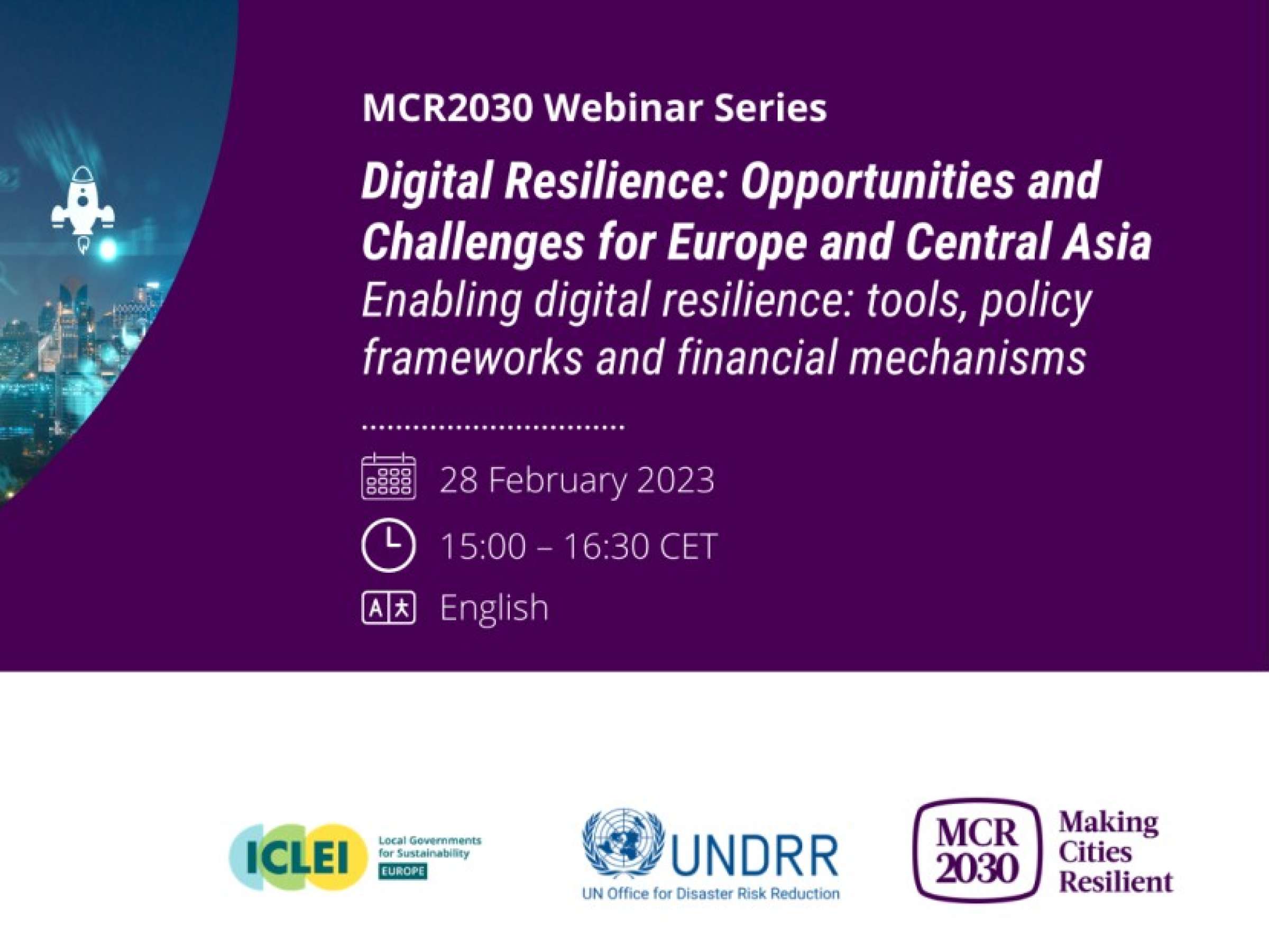 Enabling digital resilience: tools, policy frameworks and financial mechanisms
