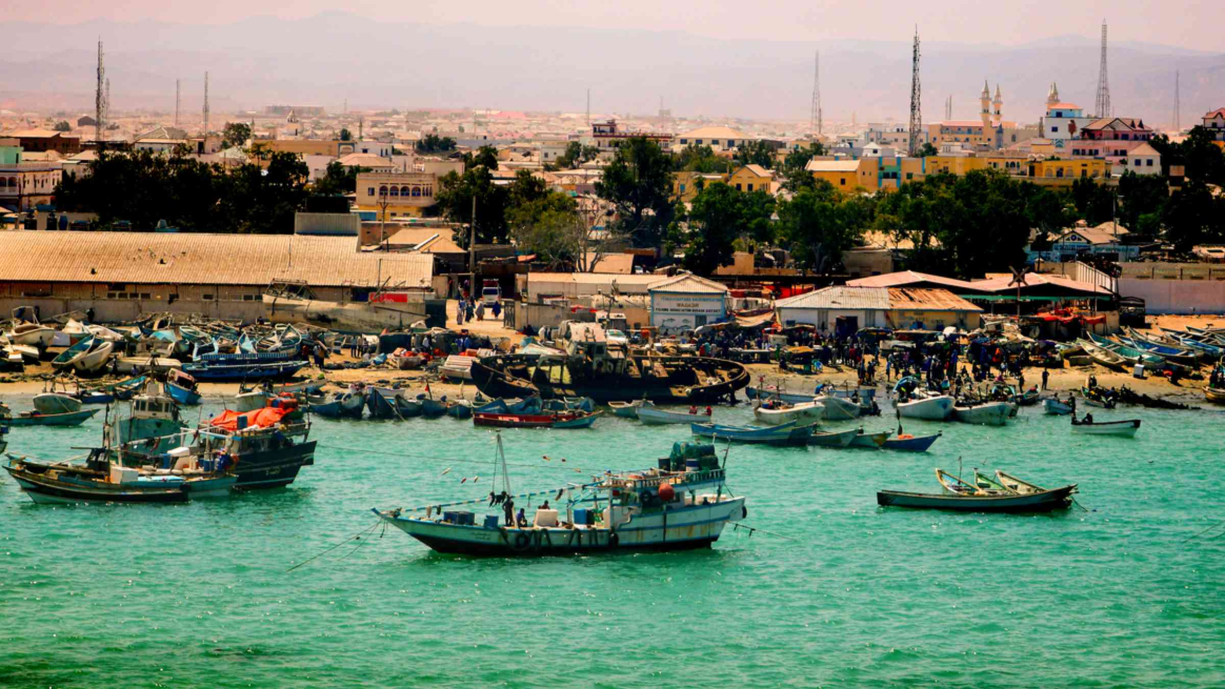 Port of Bossaso, Somalia