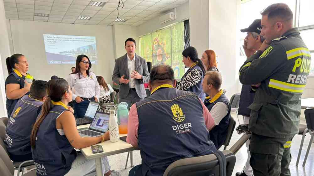 Pereira elabora plan de resiliencia con enfoque inclusivo