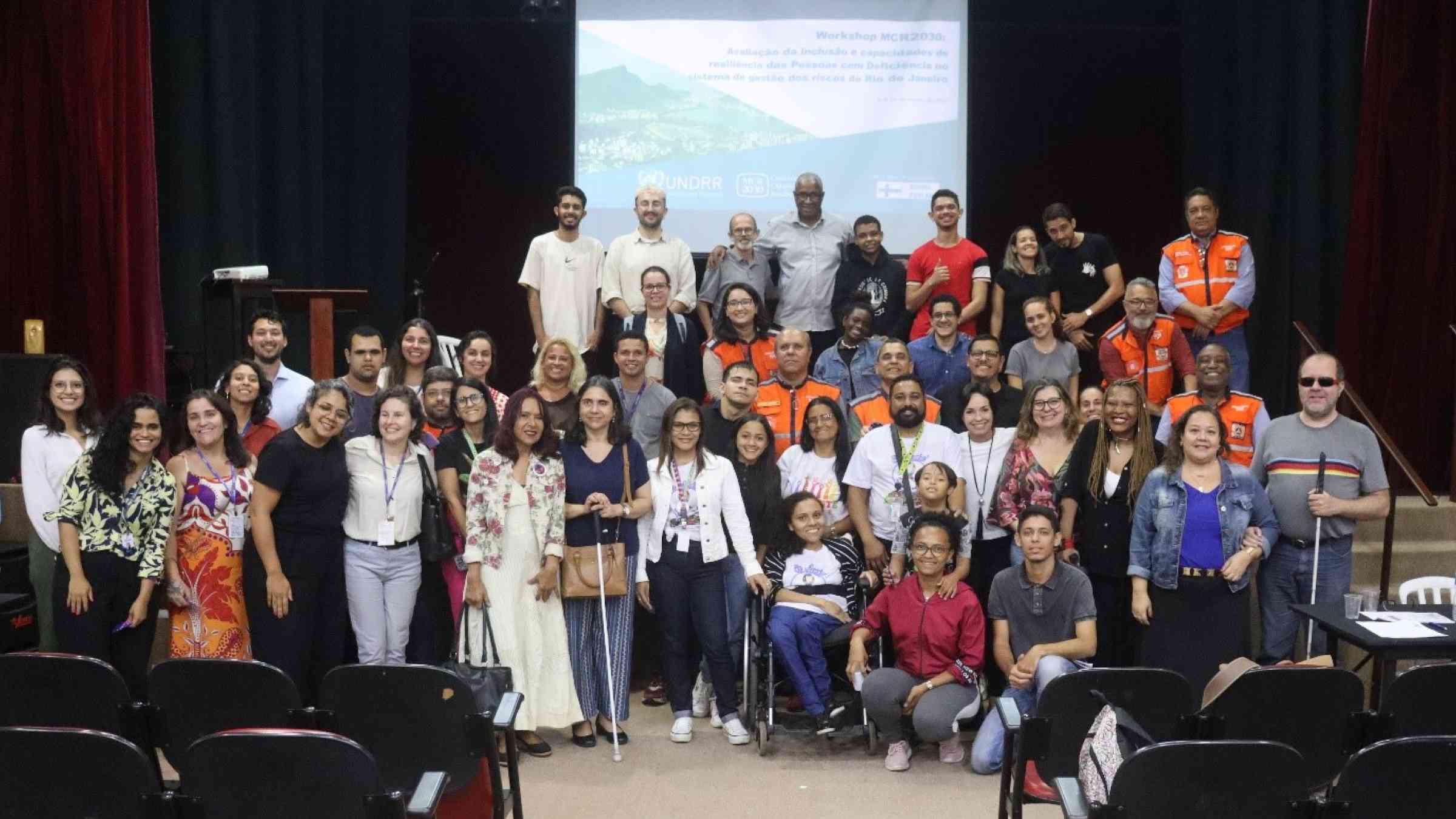 Rio de Janeiro strengthens the Inclusion of Persons with Disabilities in Disaster Risk Reduction during UNDRR-MCR2030 workshop