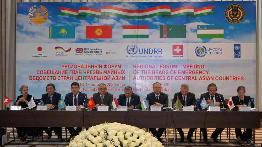 panelists with the event background